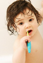 Children's Dentist - Brushing Teeth