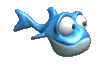 Blue fish animation